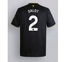 Manchester United Diogo Dalot #2 Koszulka Trzecia 2025-26 Krótki Rękaw